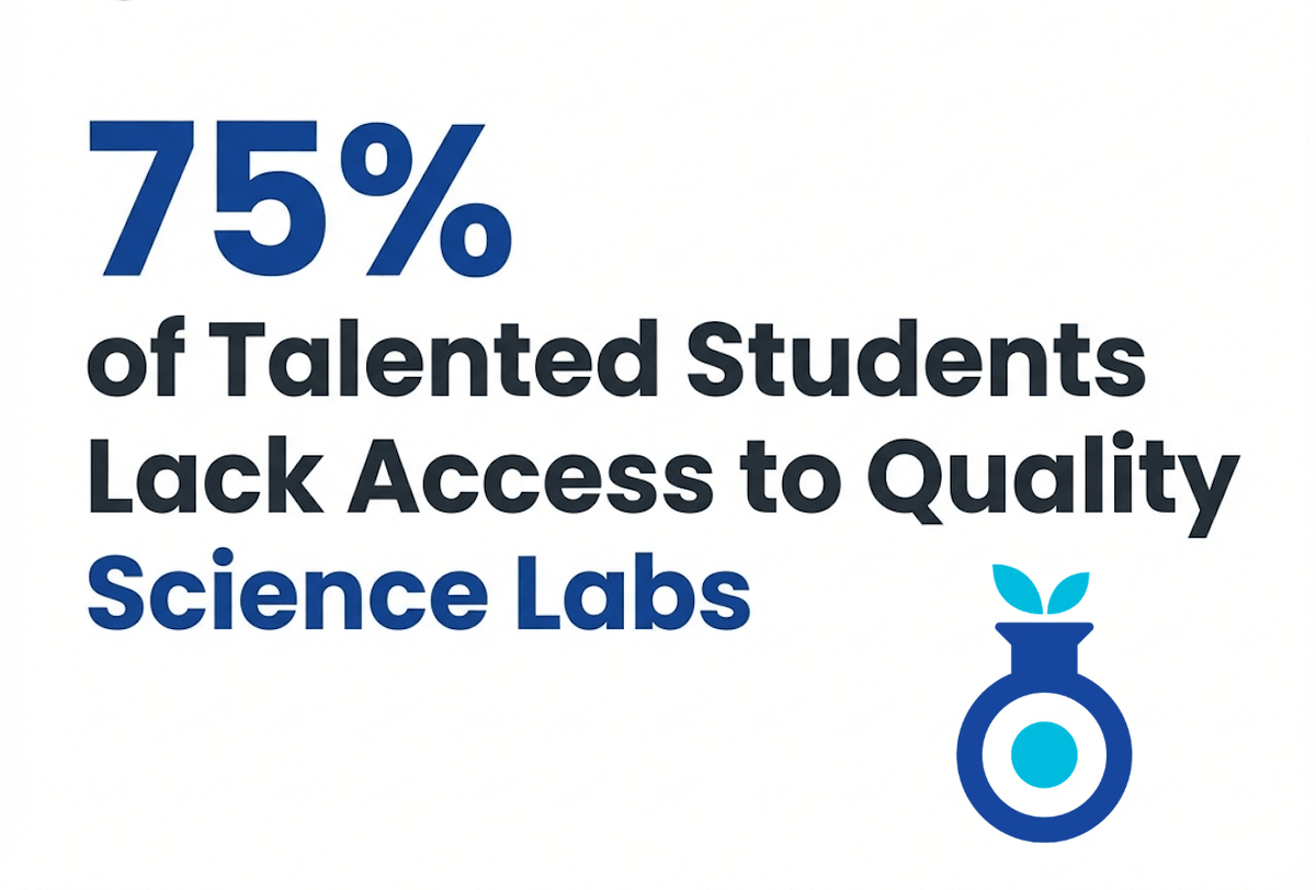 beyondlabz's tweet photo. 75% of talented students never get near a real science lab. Not because they lack ability. Because their school lacks the budget.

That is the problem we built Beyond Labz to solve.

#STEM #BeyondLabz #EducationEquity https://t.co/NsH42cOmyW