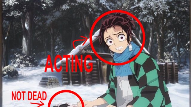 kamadosdead's tweet photo. FACT: Tanjirou Kamado MADE UP HIS BACKSTORY so people would FEEL SORRY for him. https://t.co/V9obttMqvr