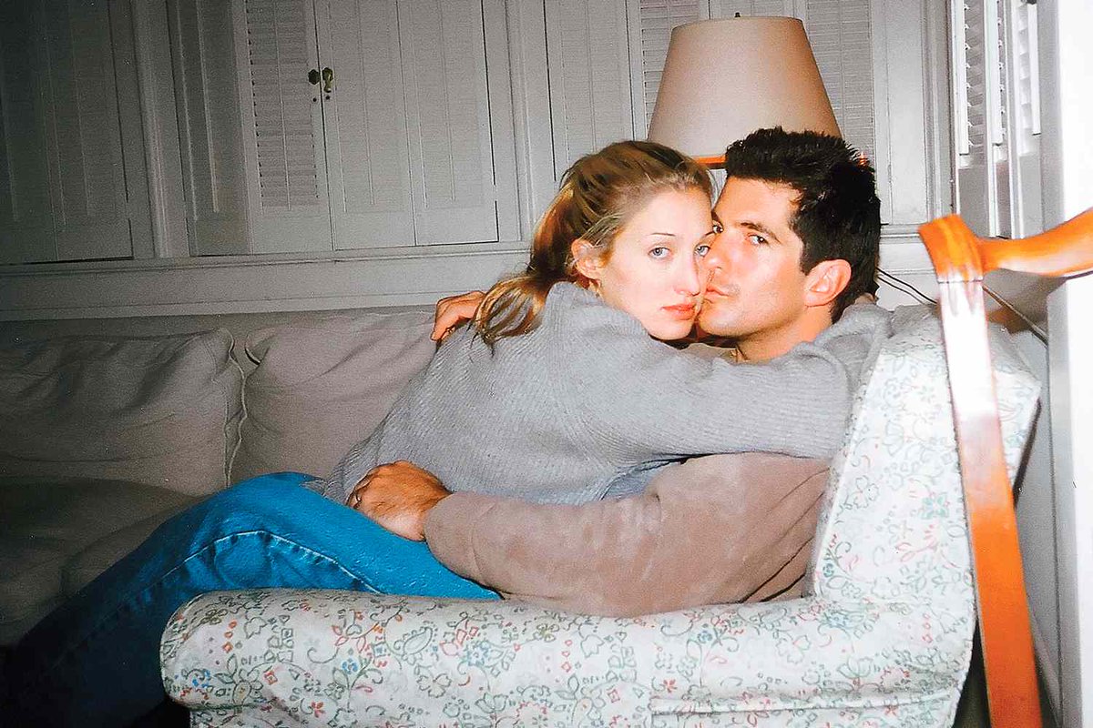 JFK Jr. and Carolyn Bessette