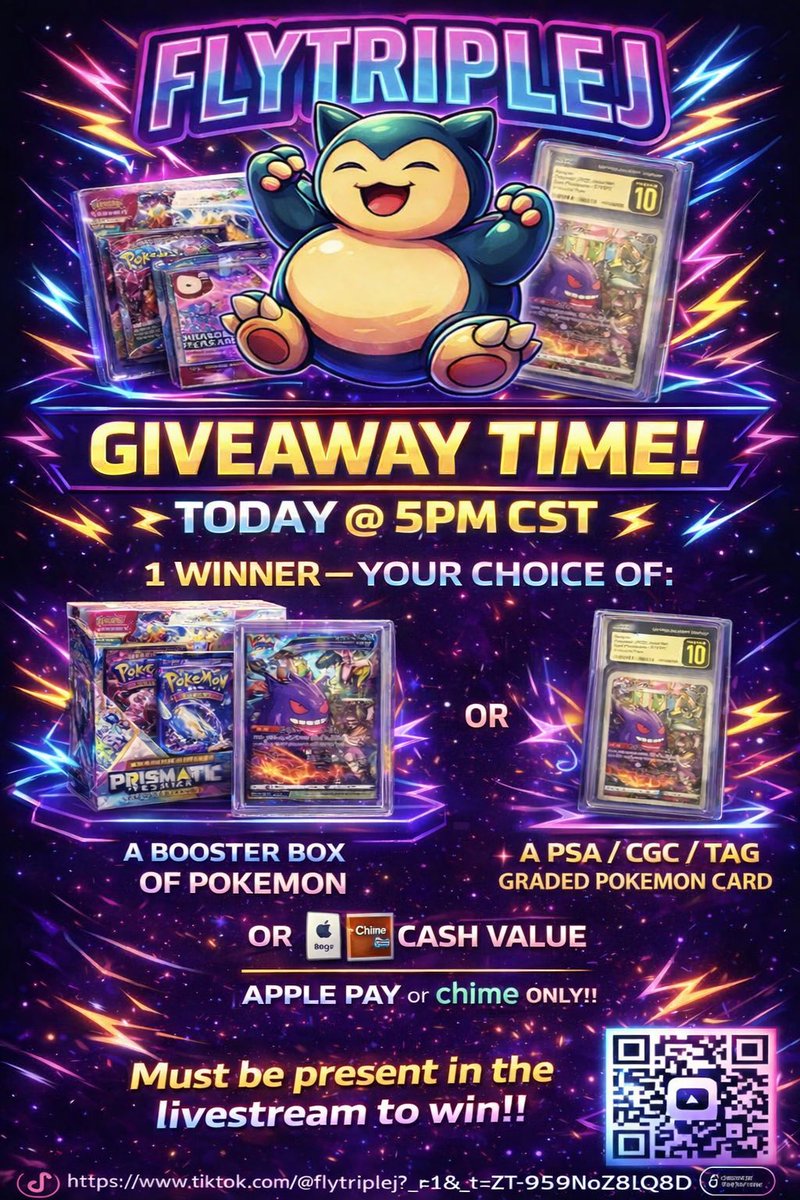 FlyTripleJ's tweet photo. Taco Tuesday & Giveaway Time still got a chance to enter the giveaway !! Follow me Like & Share the Stream out Live on https://t.co/wn3indZs8I #pokeman #Giveaway @SHAUN_xC @StreamerBPromos @StreamBoostSB @Pokemon https://t.co/cqbUGKPeQy