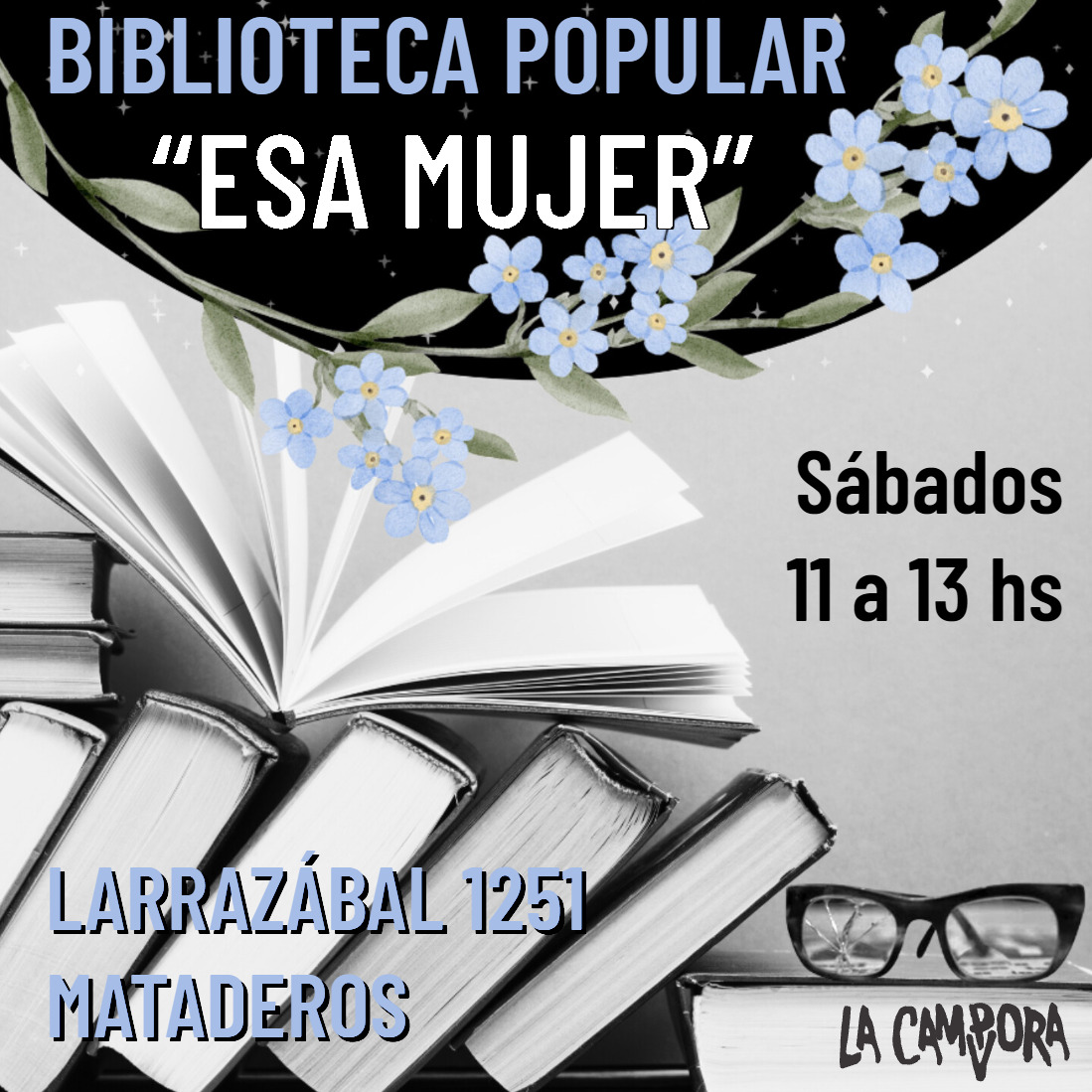 Este sábado 4 de abril se viene la reapertura 2026 de nuestra Biblioteca Popular "ESA MUJER" 💜. Un espacio de encuentro y cultura para todas y todos. 📚

 Te esperamos en Av Larrazábal 1251 - Mataderos.