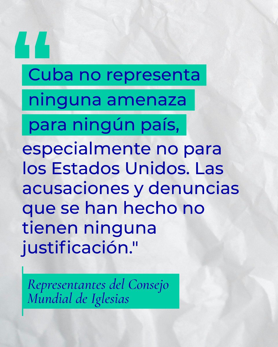 Cancillería de Cuba tweet media