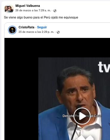 D_buscador's tweet photo. @Sinverguenzas_P Venezolano #INSULTA a Jaime Delgado. Se llama Miguel Valbuena vive en San Martín d Porres, SIGUE Y PUBLICA BASURA d #Cristorata y apoya a Carlos Álvarez. Vive d hacer eventos
No tiene idea d🇵🇪ANTES ESTABAS OBLIGADO a comprar canchita A LOS GRANDES CINES gracias a Delgado se pudo https://t.co/6e9QCtXRjU