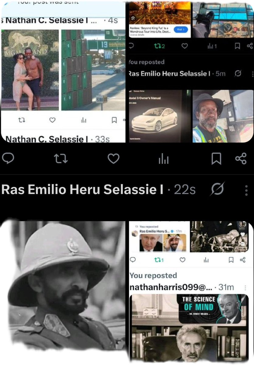 Ras Emilio Heru Selassie I tweet media