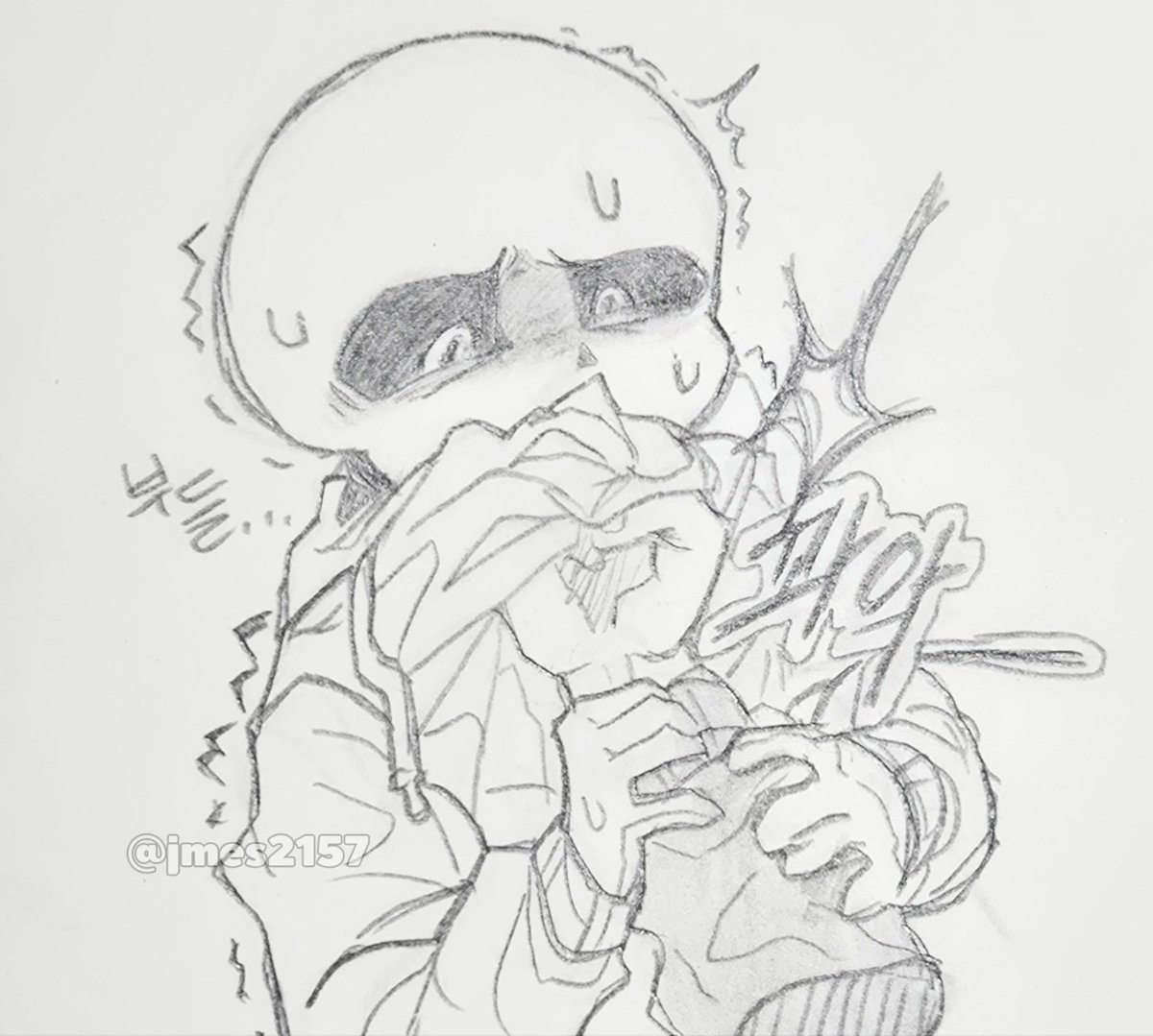 jmes2157's tweet image. 멱살 좀 잡겟슴미다
#undertale #sans