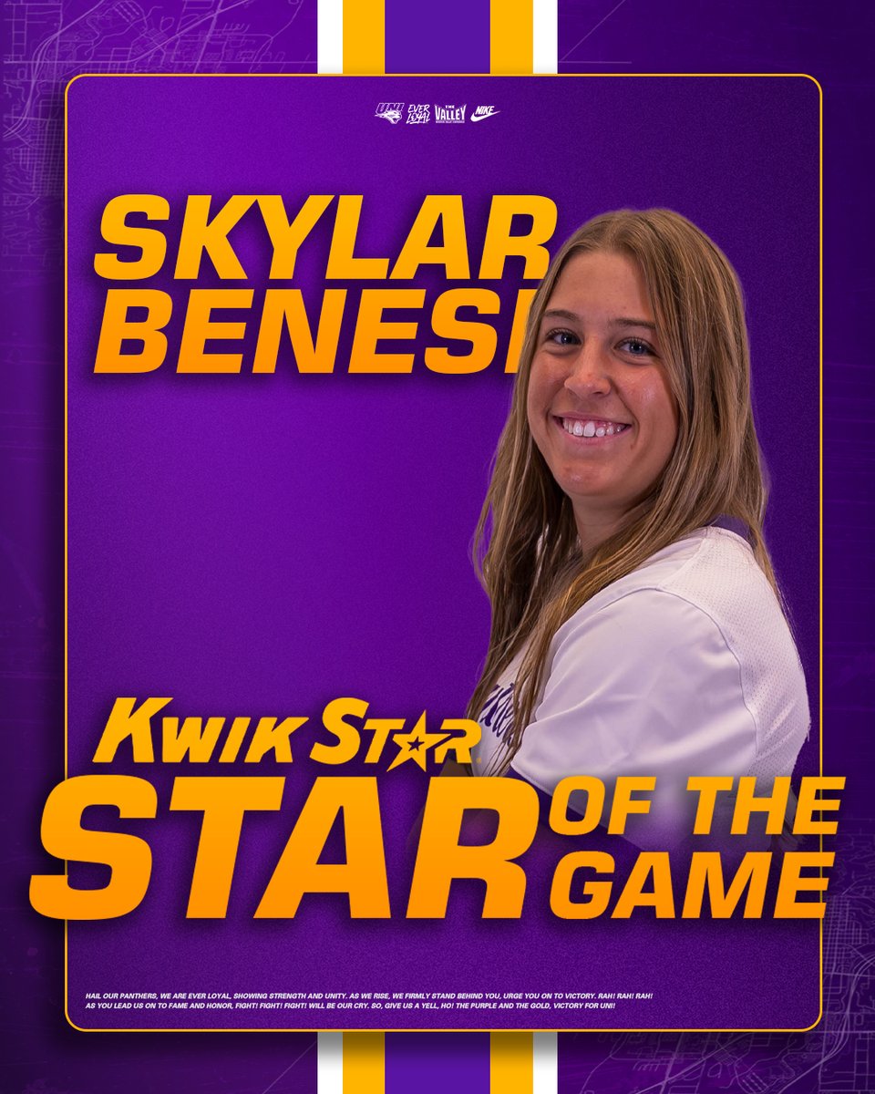 UNI Softball tweet media