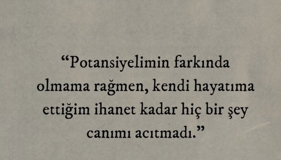 siirKUR's tweet photo. Kendine değer vermezsen kimse vermez. https://t.co/zHlkAnhOBf