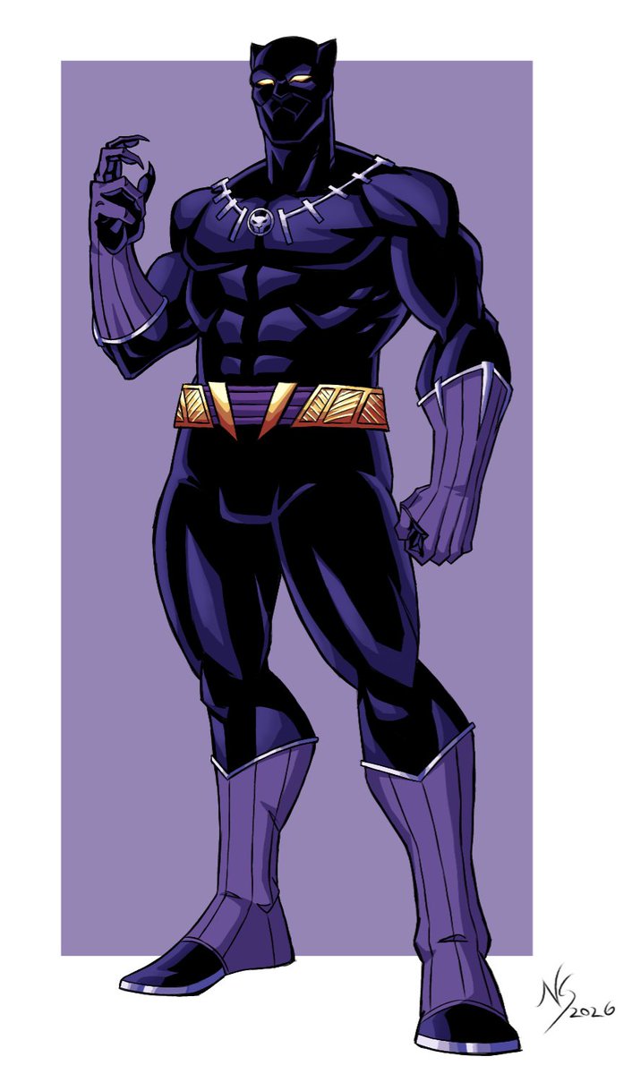 NSnicolass02's tweet photo. Alternatives :)
#blackpanther #marvel #MarvelRivals #art https://t.co/PvkCHSi5IV