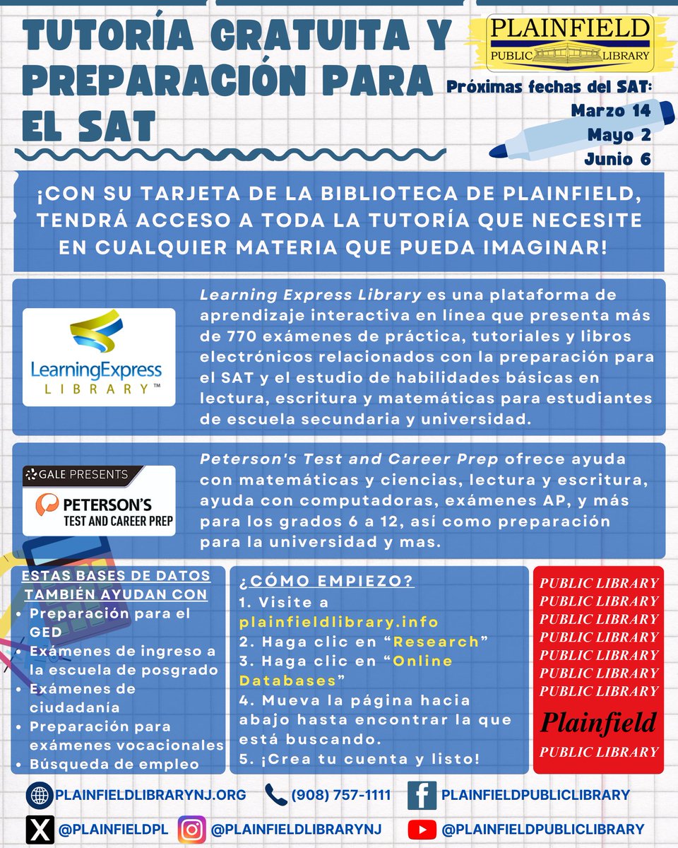 Plainfield Library tweet media