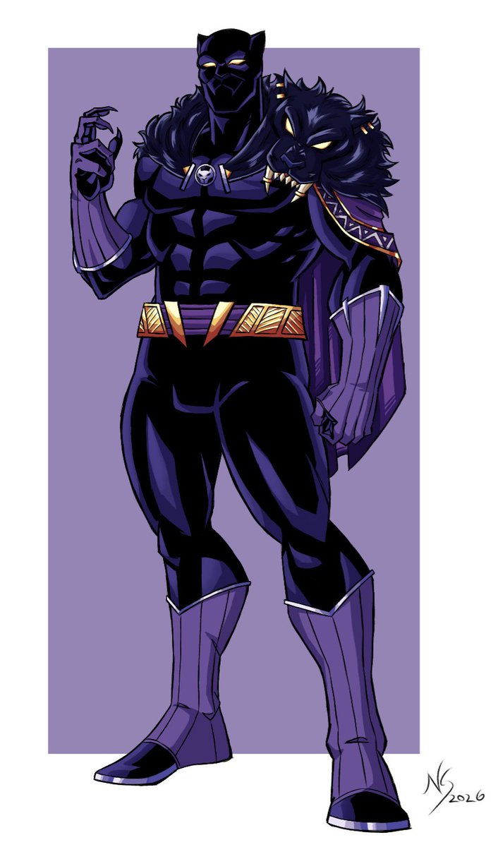 NSnicolass02's tweet photo. Alternatives :)
#blackpanther #marvel #MarvelRivals #art https://t.co/PvkCHSi5IV