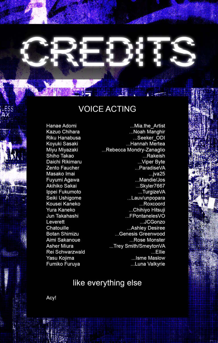 DR: Genocide Masquerade tweet media