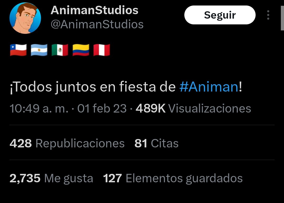 Si Te Sigo Eres Fan De Animan Studios tweet media