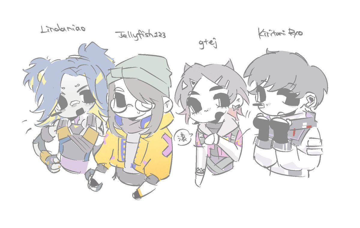 zhicha7's tweet photo. @manuel__soul first i need to told u again that i wasn’t use any color to fill their face oh my freaking god that just a quick doodle for my frs💀
then okay if u want, go get a job now https://t.co/qiiTy33r9I