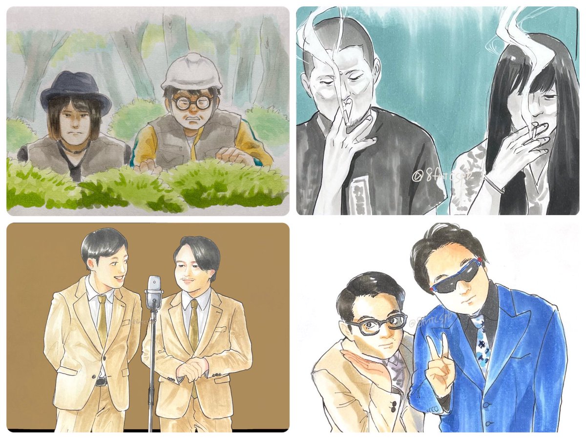 新年度になりましたので自己紹介がてら再掲。のんびりお絵かきしております✍️ よろしくお願いします🙇✨