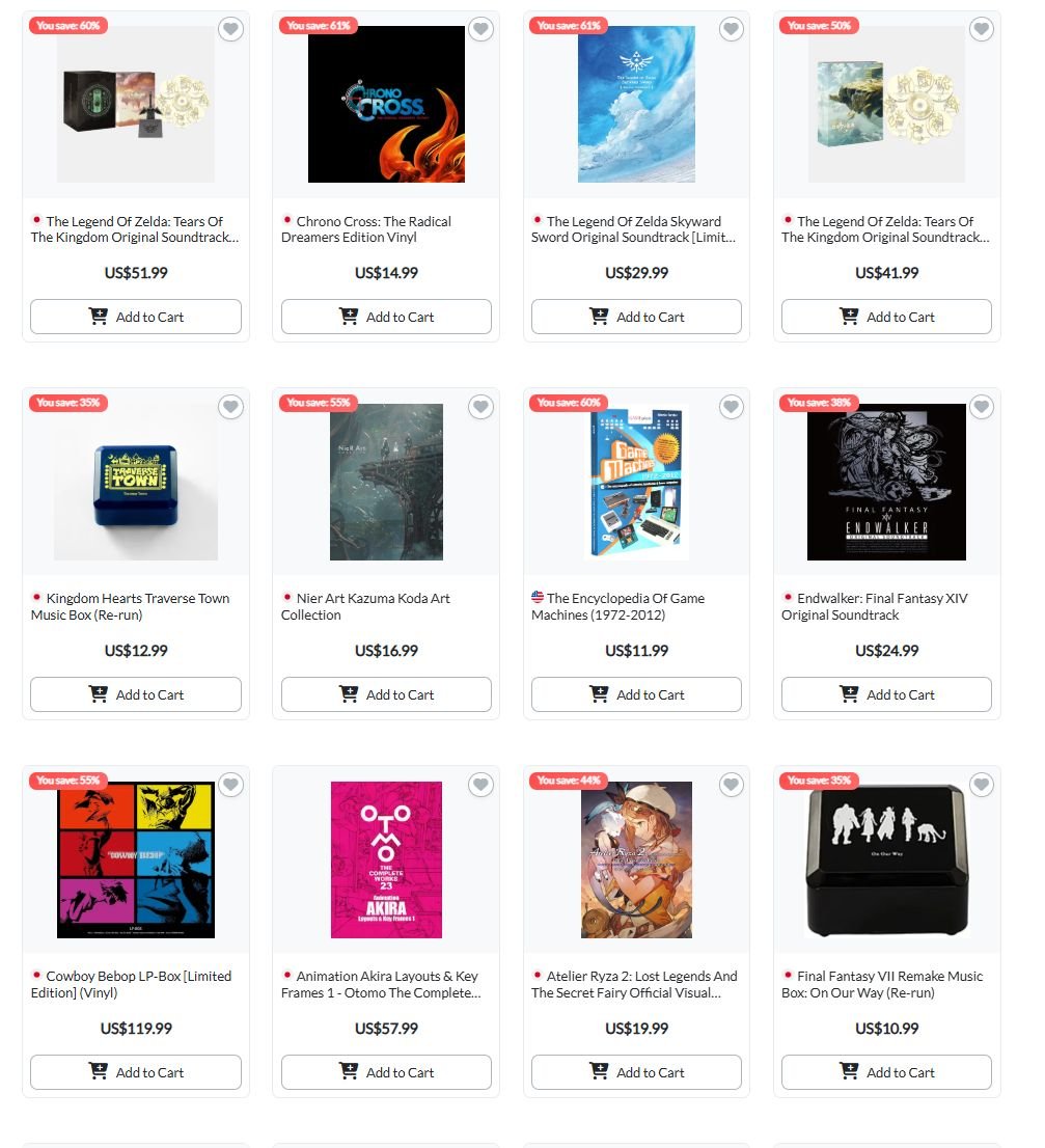 PhysicReleases's tweet image. Playasia Clearance sale: play-asia.com/clearance/00/7… #NintendoSwitch #PlayStation4 #PlayStation5