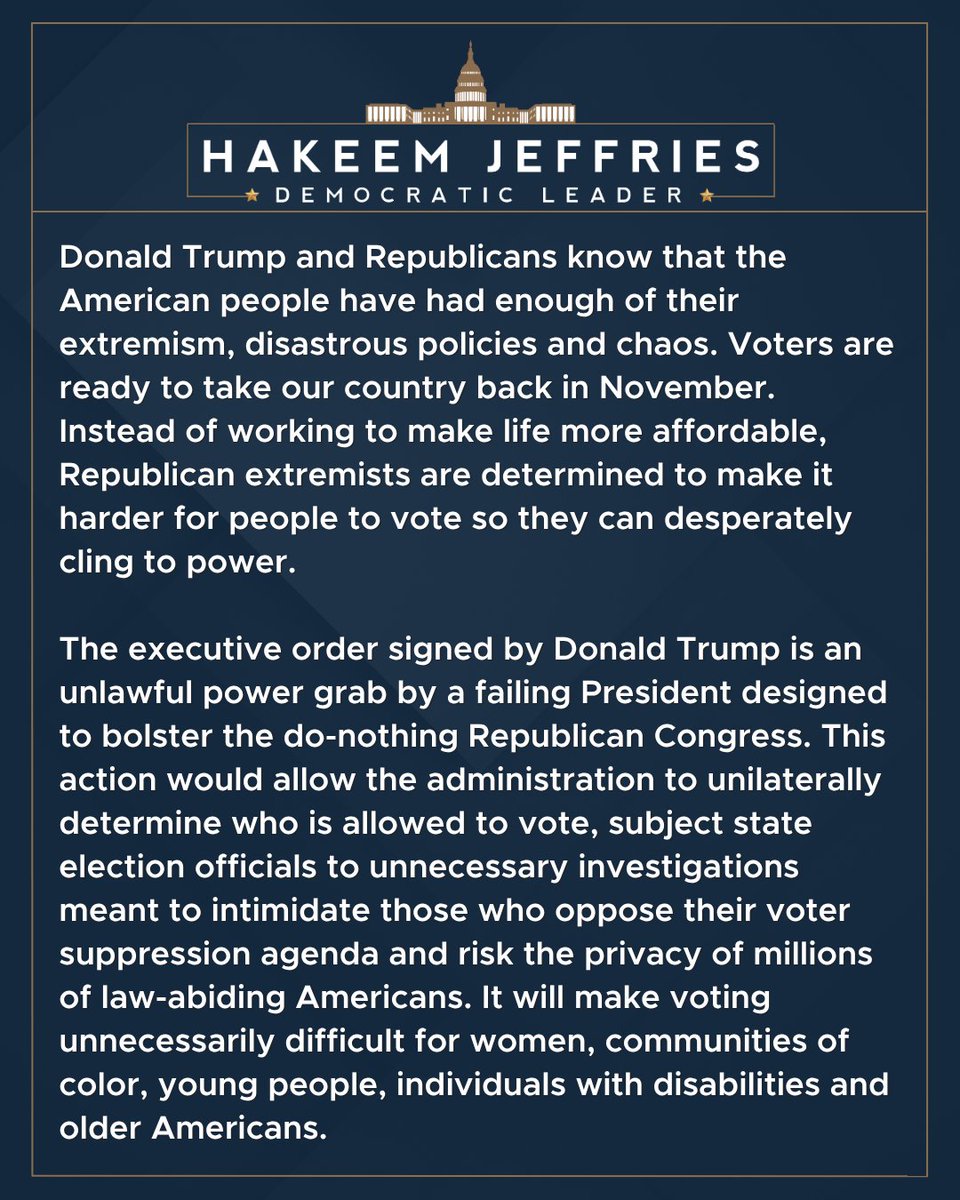 Hakeem Jeffries tweet media
