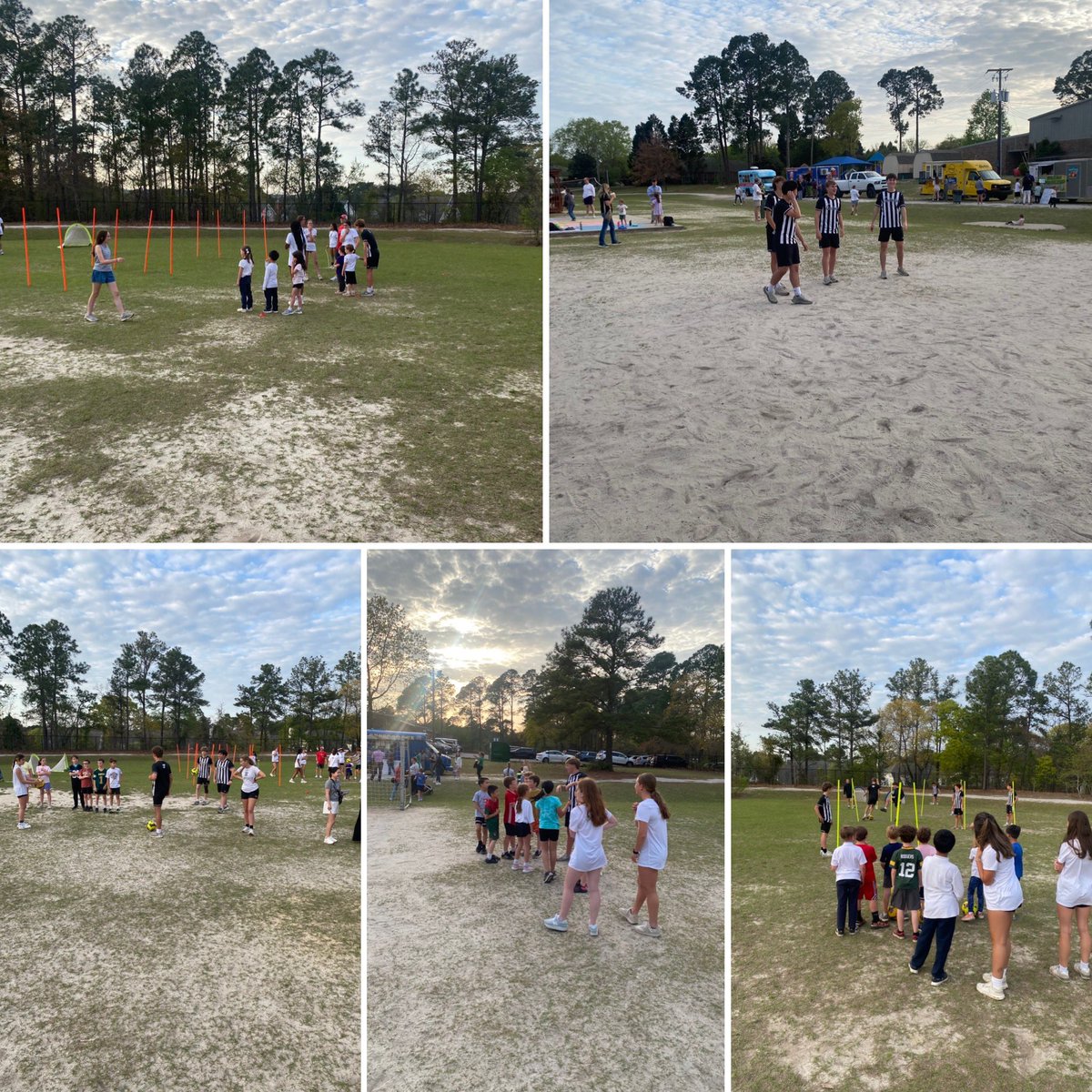 CNathletics1's tweet photo. Men’s and Women’s Soccer ⚽️ having some fun and teaching at @SJNCatholic Family Night! #BackTheBird https://t.co/ef71itmJ0i