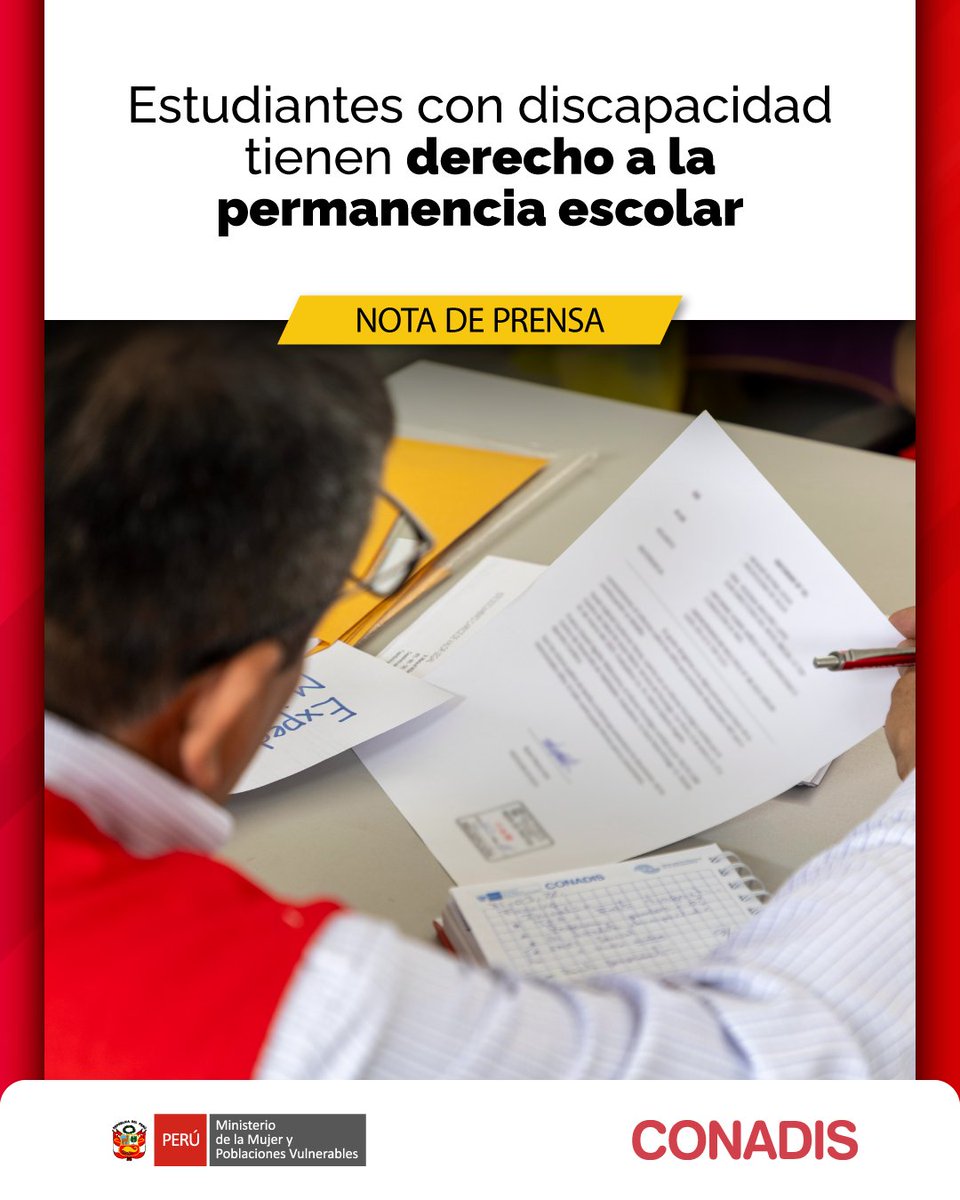 MIMP Conadis tweet media