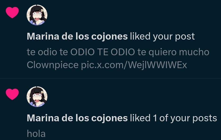 Marina de los cojones tweet media