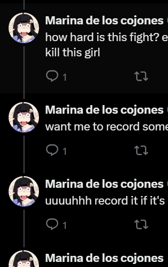 Marina de los cojones tweet media