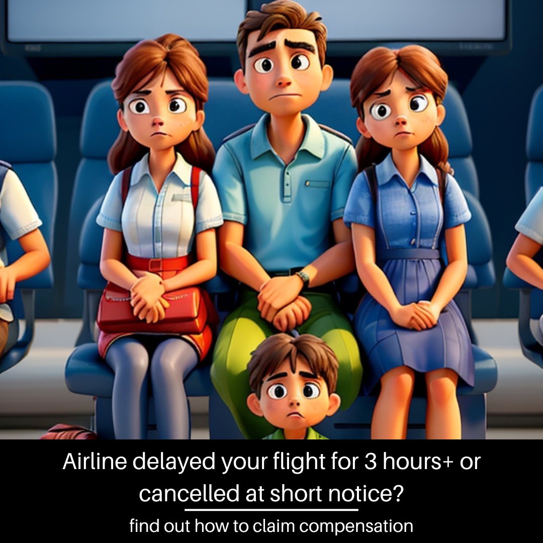 Flight Delay Claim tweet media