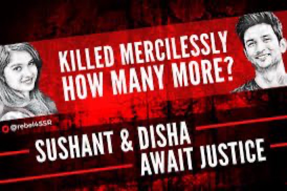 5.9 years of their death, but all there is silence by agencies &amp; people in power.

What is stopping one to do what’s right?

#JusticeForSushant️SinghRajput  #JusticeForDishaSalian still pending?

No chargesheet, all culprits roaming freely, Why?🔥

CBI Disappointing Us InSSRCase