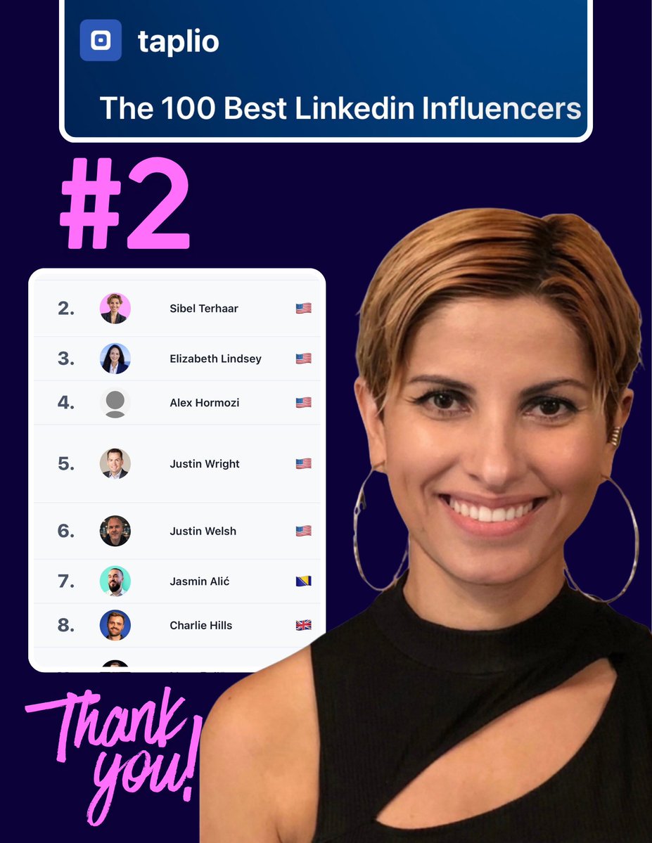 sibelterhaar's tweet image. Thanks #linkedin #taplio