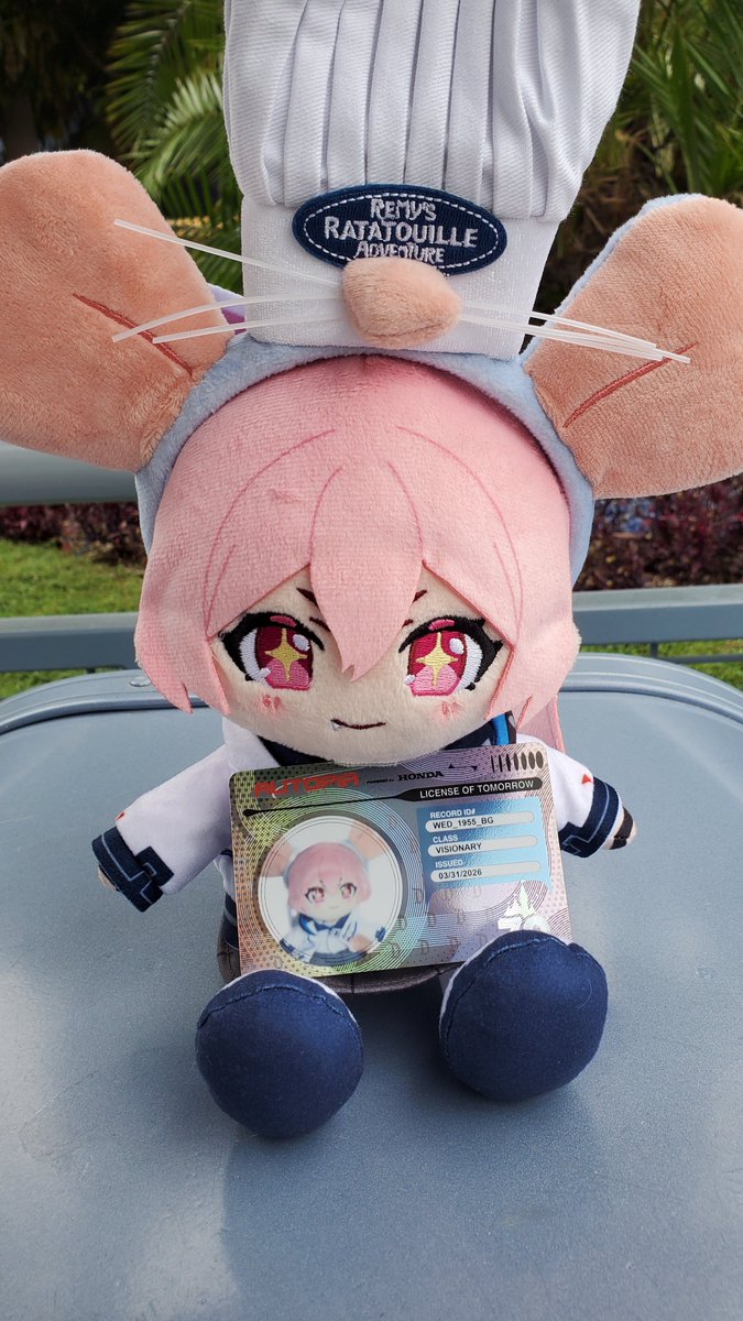 Niha_in_LA's tweet photo. She did it! She got her license! She drove really well.
#BlueArchive #ブルアカ #Kurosaki_Koyuki #黒崎コユキ #BlueArchivePlushieClub #ブルアカぬいぬい部 https://t.co/aLC5MslRhR