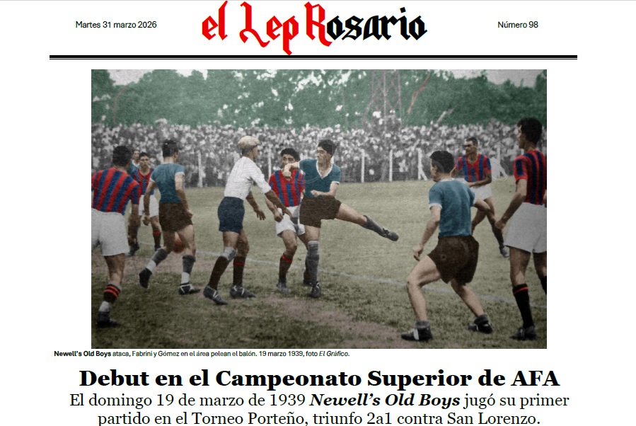 cunadeases's tweet photo. El 19 de marzo de 1939 Newell's hizo su debut en el Torneo Porteño... resultó de unidad interna y gestiones colectivas para evadir la ruina que el 'profesionalismo' ocasionó en los Clubes Locales.

pdf: 
https://t.co/Pnh7Z6e6SU https://t.co/0LEdb8jJFs
