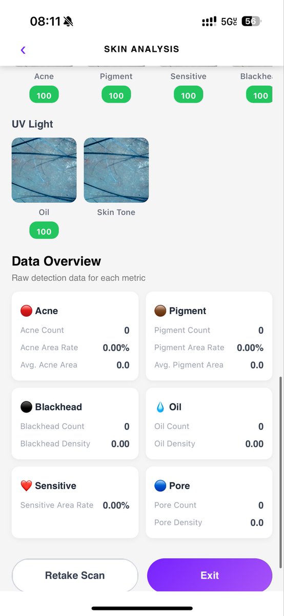FIFI_BA0's tweet photo. 2/ We launched a skin analysis demo on Lushair (global) right before the conference: wrinkles, pores, acne, pigmentation, sensitivity, blackheads, oil, skin tone.  

Still early — consumer-focused, home-based, and humbled by what medical-grade research requires. https://t.co/28ZBLgOMvj