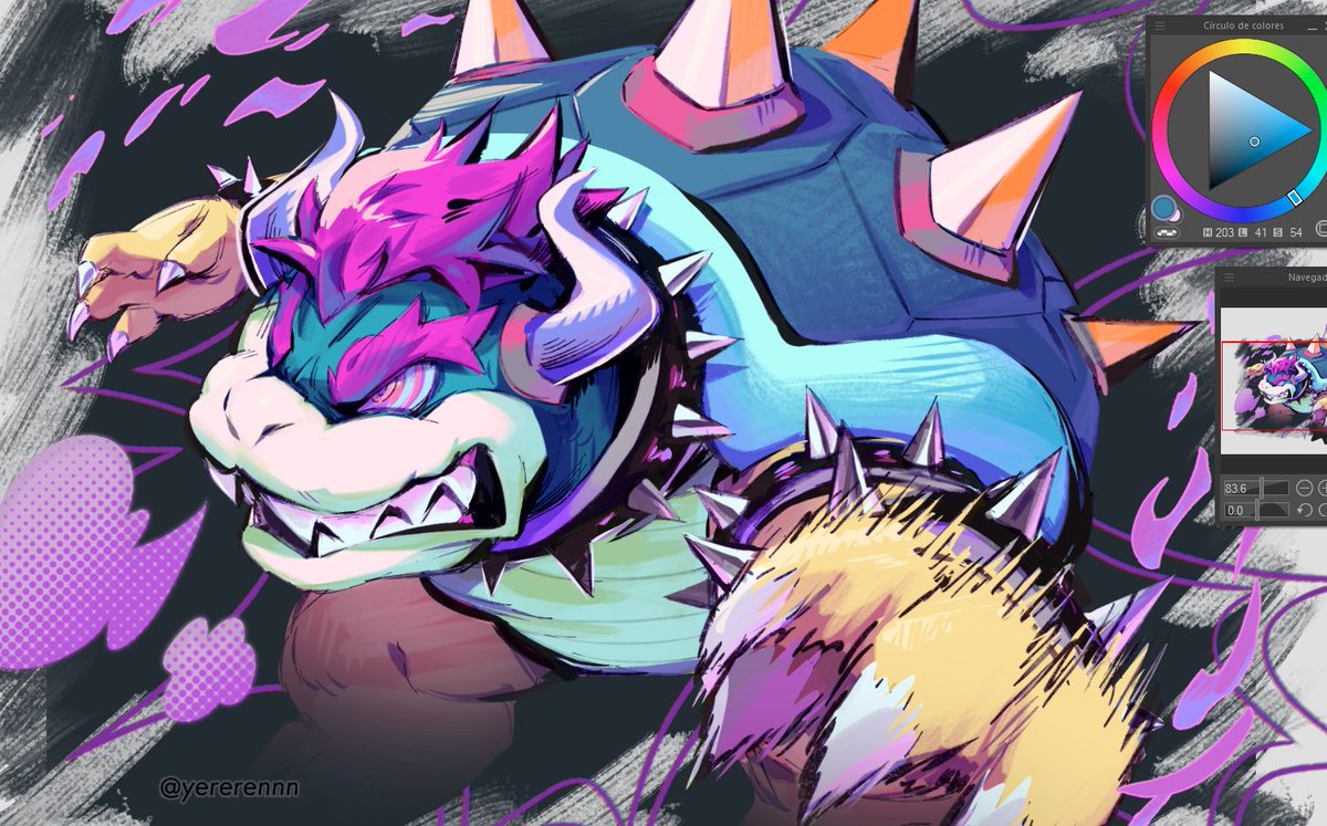 yererennn's tweet image. Bowser 🟣🟣🟣
[ #smb #supermariobros ]