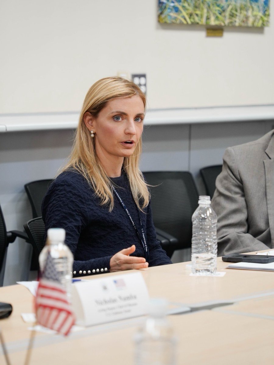 Under Secretary of State Sarah B. Rogers tweet media