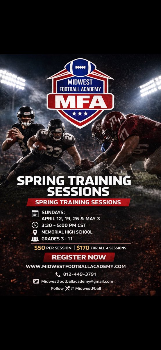 MidwestFBall's tweet photo. Register Now! https://t.co/SWk1AAud60