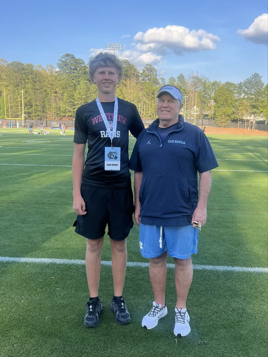 BearWoods429's tweet image. Blessed to receive a D1 offer from the University of North Carolina. @ChadSimmons_ @RivalsHS  @lancethompson_ @CoachBPetrino @Coach_Mlombardi @qbcoachrr17  @Coach_Lane8  @RamsFootballSC  @On3 @LegacyQb @SWiltfong_ @scbridgebuilder @PrepRedzone @Rivals @MySportsCulture