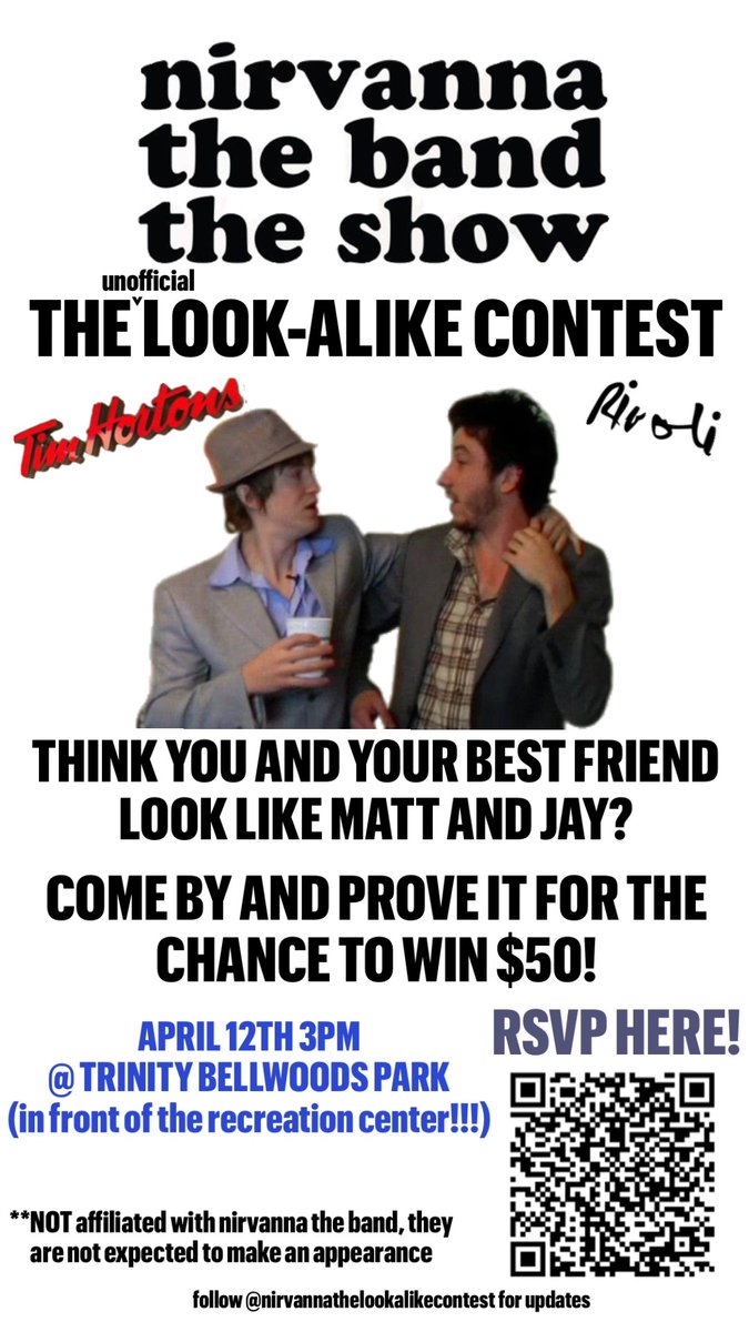 Nirvanna The Look-Alike Contest tweet media