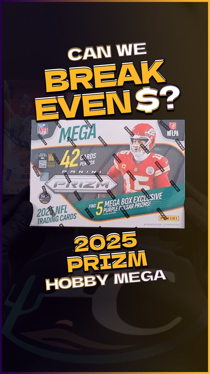 PlexCollects's tweet photo. Brand new Break Even video just dropped on our YouTube channel! Subscribe &amp; Watch it here 👀➡️ https://t.co/n9bRZWSCN8

#PrizmFootball #NFL #SportsCards #TheHobby #CardCollector https://t.co/dvtFI8SJNG