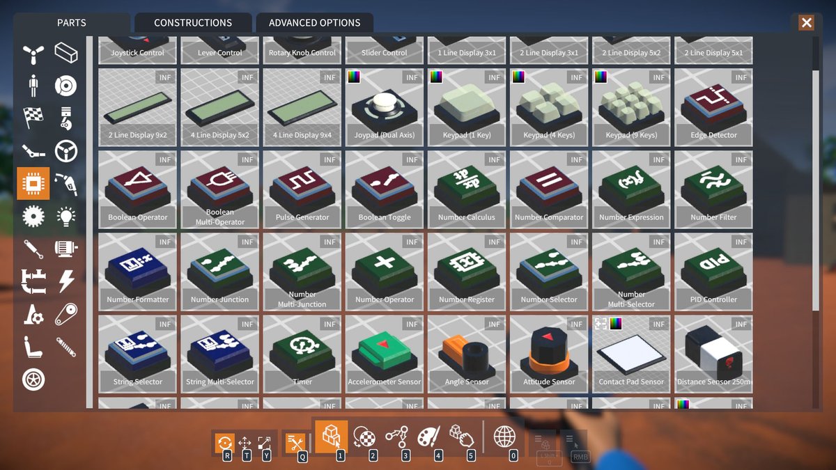 GearBlocksGame's tweet photo. Update time!  With quality of life improvements to the linker tool, logic, and part resizing.  New parts, extra options &amp; settings, and more.

Get it here: https://t.co/6kFFigjm4H

#indiegames #indiedev #madewithunity https://t.co/nkY0UUWPht