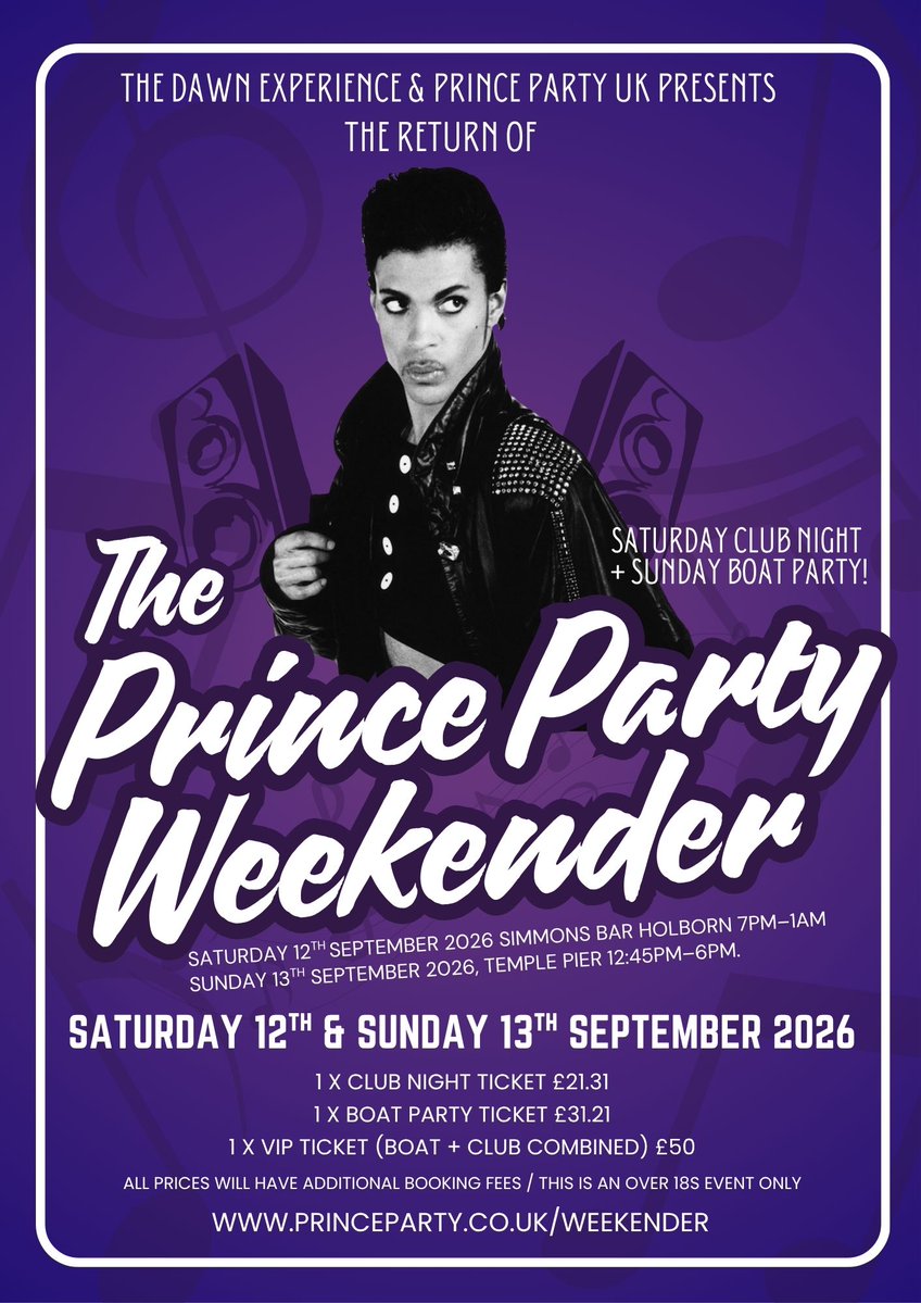Prince Party UK tweet media