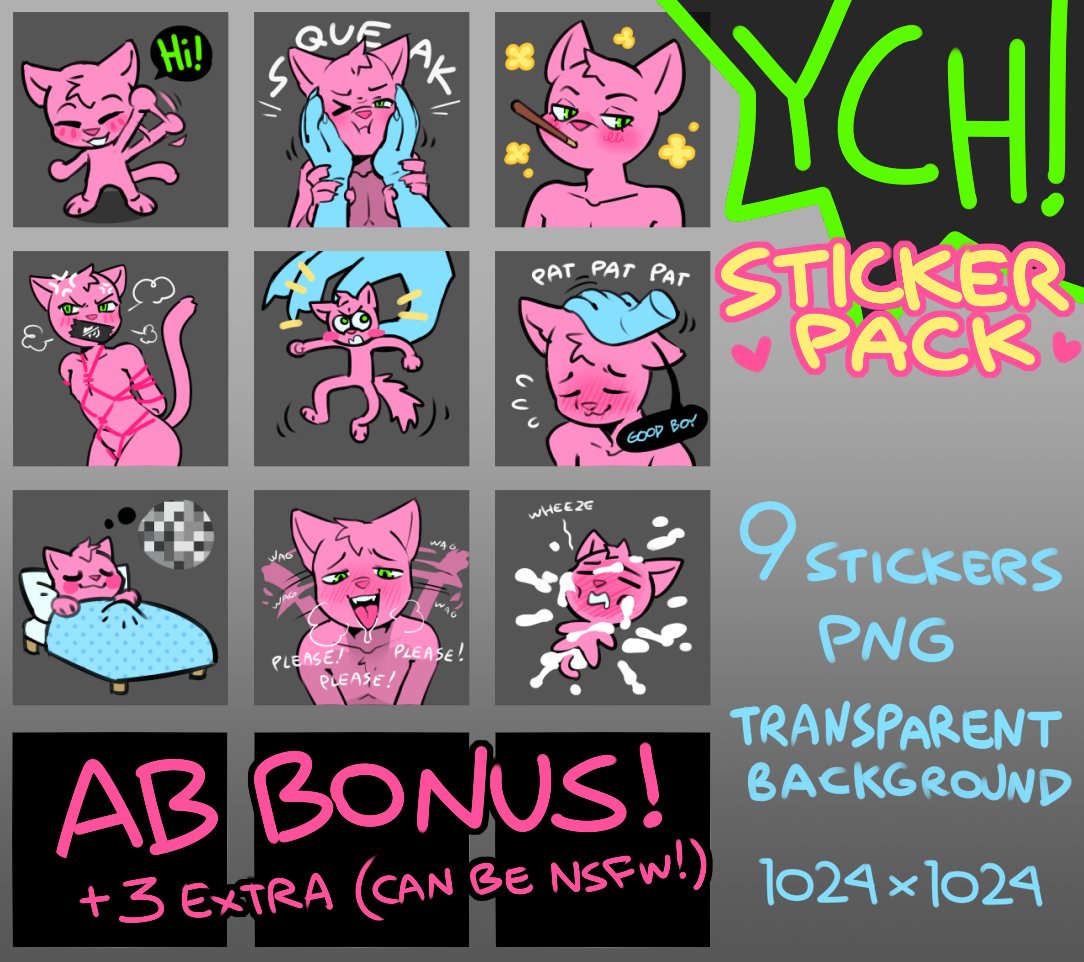 bdsomik's tweet photo. New YCH aucti0n!
Starts from 150, you can DM me for bidding, but FA bids are in priority ❗️
Any gender and any specie
Up to 3 characters to split between 9 stickers!
Payment via b00sty or eаsystаrt
Aucti0n ends in 24h after the last bid ✨ https://t.co/hMxPwplG2s