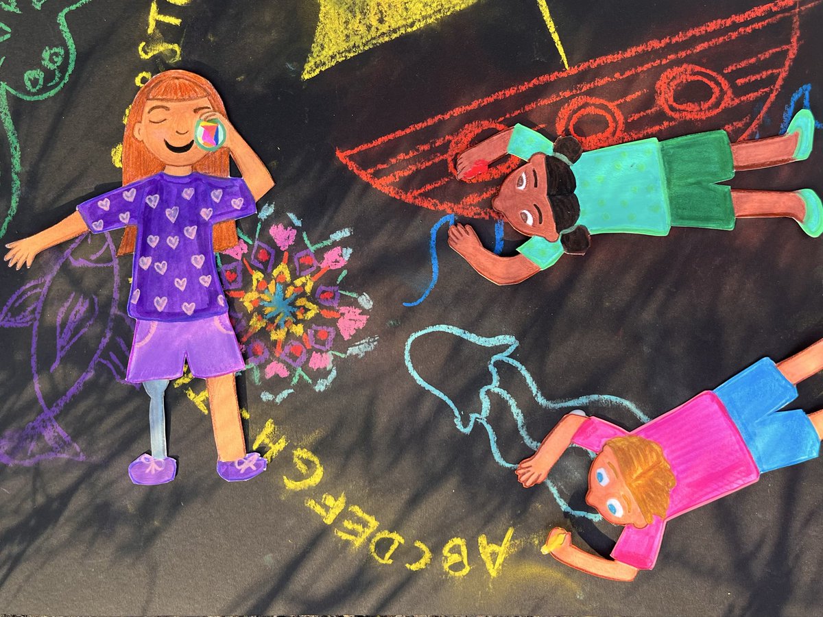 HackworthAlli's tweet photo. #MixedMedia #KidLit #KidLitIllustrator #KidLitIllustration #PictureBook #AcrylicMarker #AlcoholMarker #ColoredPencil #AmWriting #WritingCommunity #Pastel https://t.co/AG60QsllIl