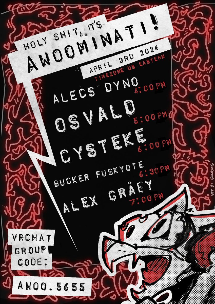 AAFurryMusic's tweet photo. Just a few more days until our next VRChat event! https://t.co/wSAJEYgTov