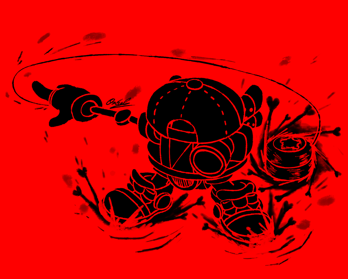 OsbelMakeStuff's tweet photo. Kirby is dead. 
Friendship is fuel. 
Dreamland is full. 

#kirby #ULTRAKILL #fanart #digitaldrawing #Gim https://t.co/7hWpxQQSIC