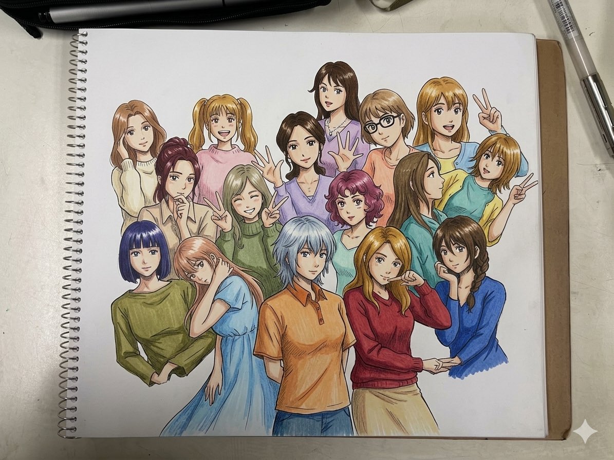prizm_bunta's tweet photo. 僕が描いたラフ画を生成AIで色を塗ってと頼んだら、数秒でコレ・・・
すげー世の中だ https://t.co/PBYxT4X4zc