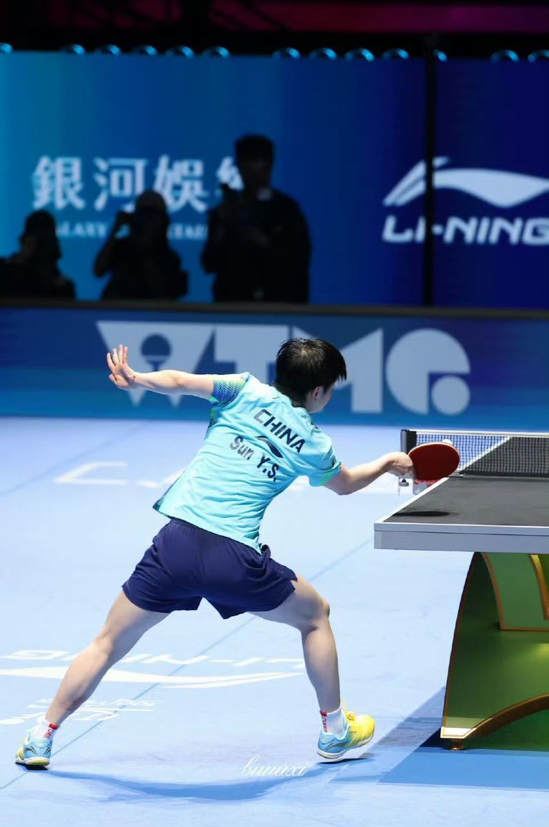 SYS_fanpageMini's tweet photo. ITTFワールドカップ2026🇲🇴

男女グループリーグ 2試合目
孫穎莎 vs. メシュレフ🇪🇬
日本時間11:40〜 T1

莎莎加油！必胜🫡🔥

#孫穎莎 #sunyingsha #ITTF男女W杯 https://t.co/a2mK9DfSV7