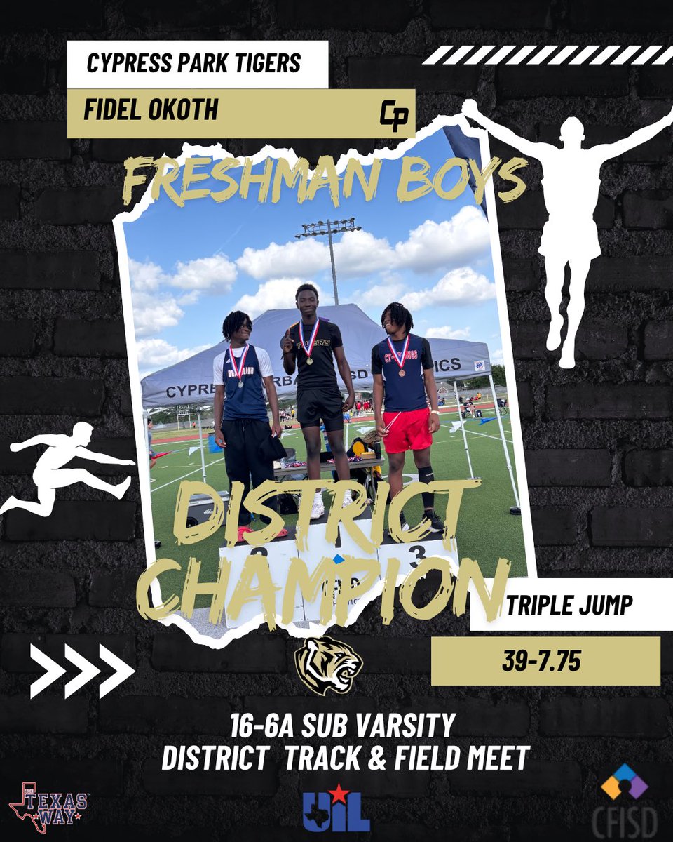 Cypress Park Boys Track & Field tweet media