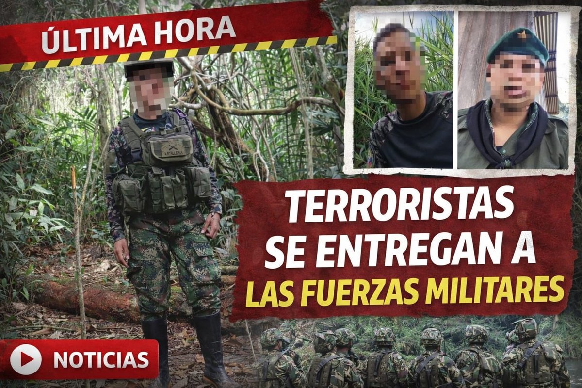 "Nos dejó solos"disidentes de las FARC rompen filas y exponen crisis interna tras ataque militar
siete integrantes de las disidencias en el Guaviare  traicionaron a Iván mordisco y decidieron entregarse a las Fuerzas Militares en medio de la creciente presión militar