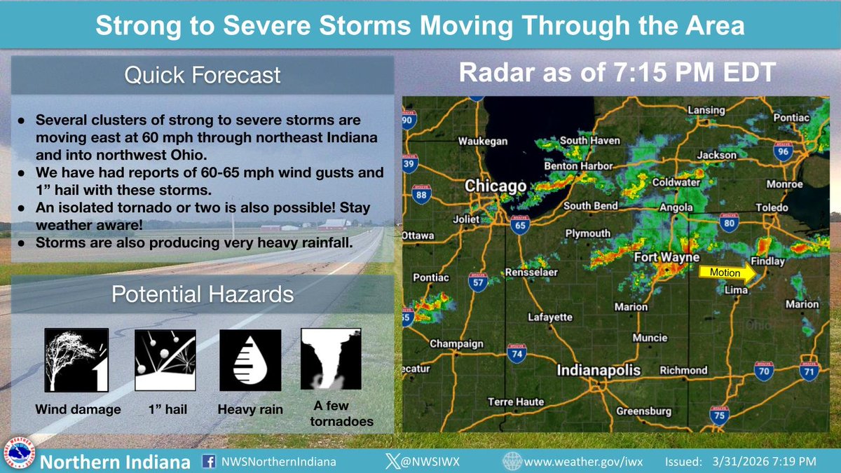 NWS Northern Indiana tweet media