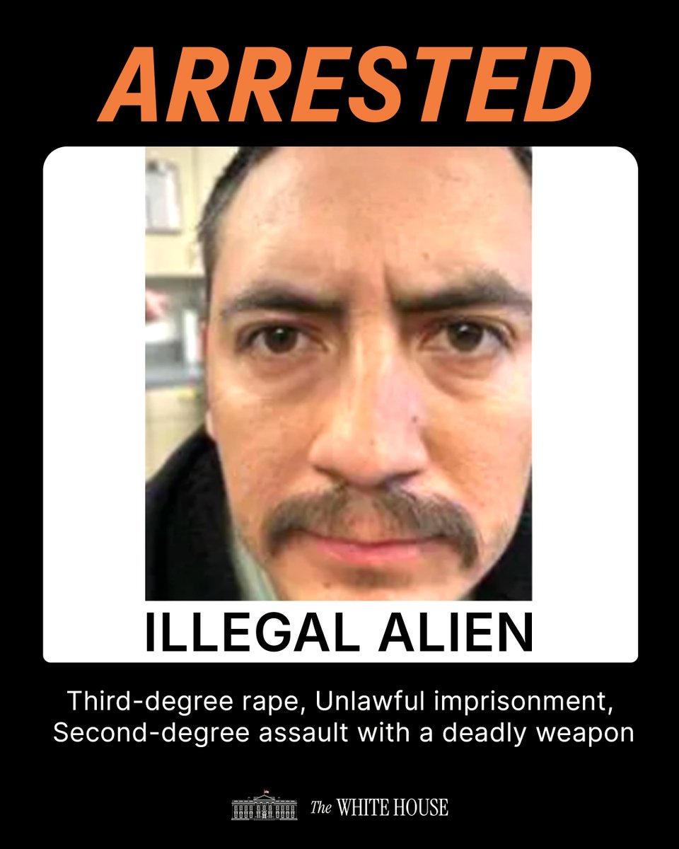 Let this be clear: Criminal illegal aliens will be arrested. They will be deported.

No exceptions. No apologies. America's safety comes first.