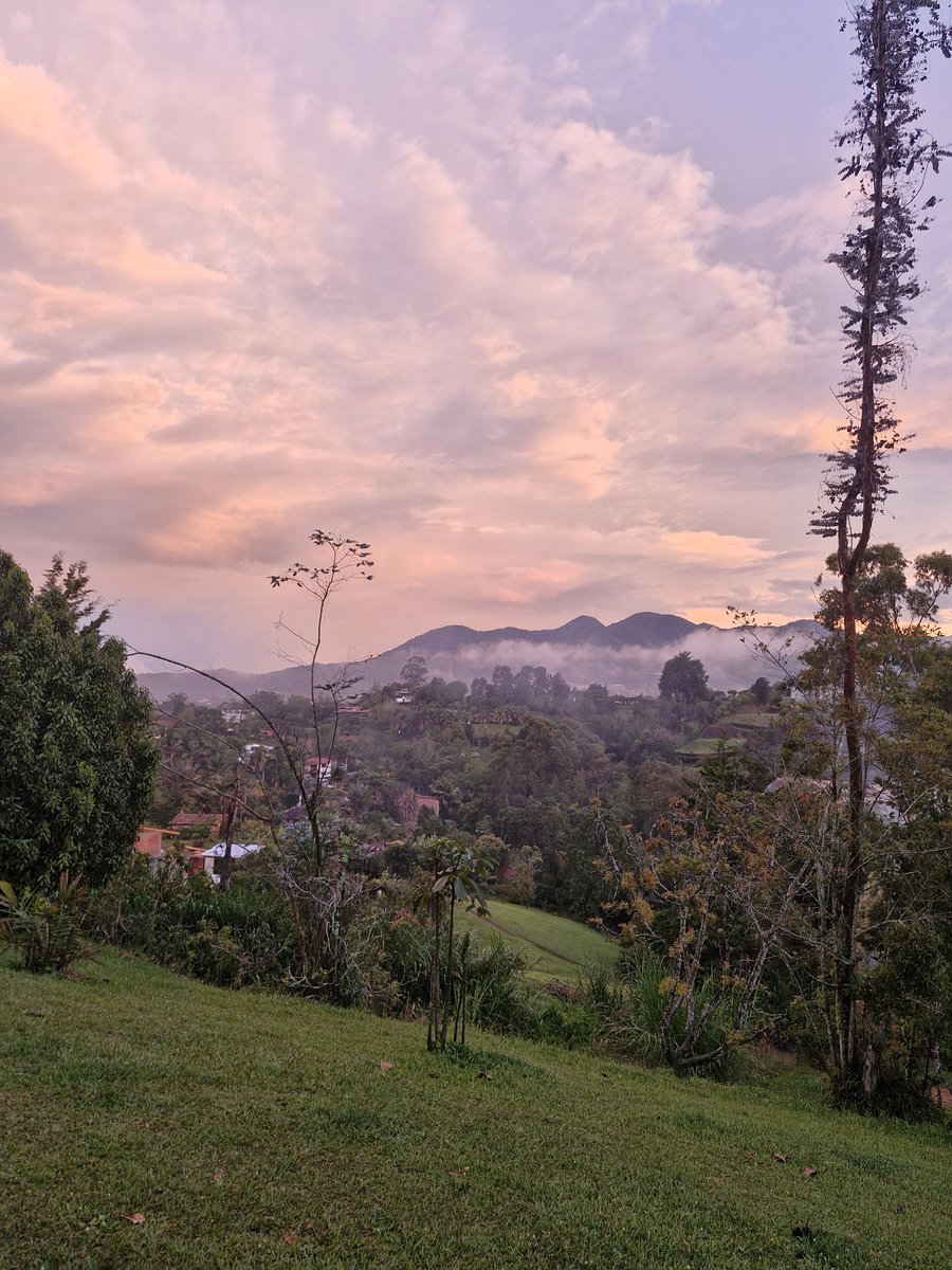 Como cuando llueve y escampa.