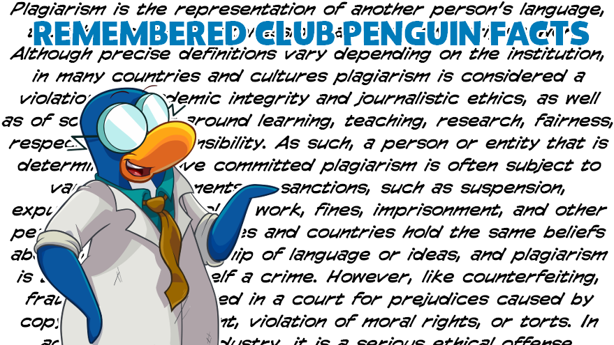 Forgotten Club Penguin Facts tweet media